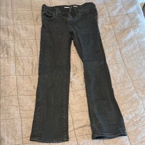 Old Navy Boys Straight Leg Black Jeans